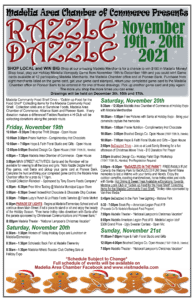 2021 Razzle Dazzle Schedule - Madelia Chamber of Commerce