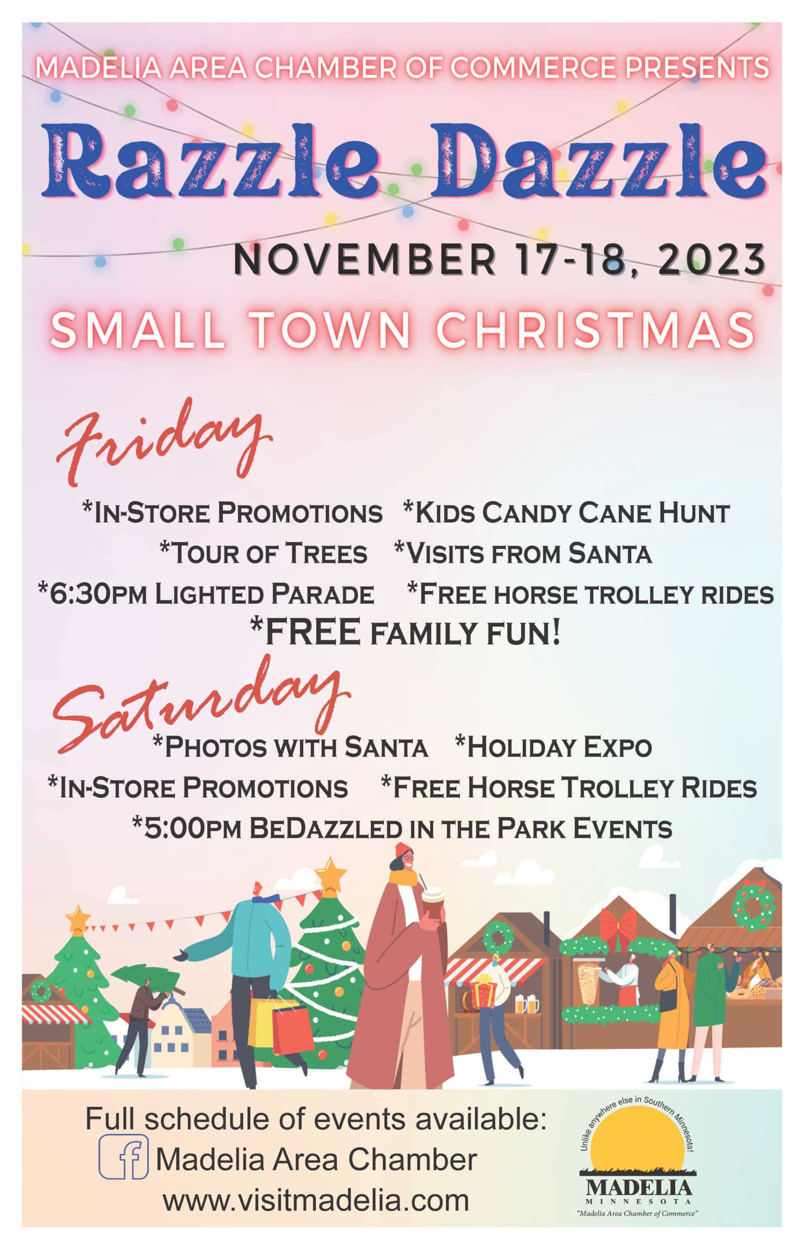 Razzle Dazzle Poster 10.27.2023 scaled - Madelia Chamber of Commerce