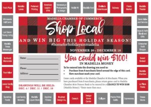 monopoly game board - Madelia Chamber of Commerce